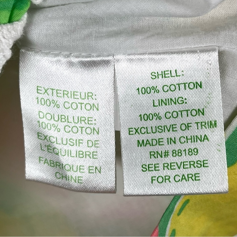 Lilly Pulitzer Vanna Big Flirt Tropical Skirt Size 0 - Picture 6 of 9